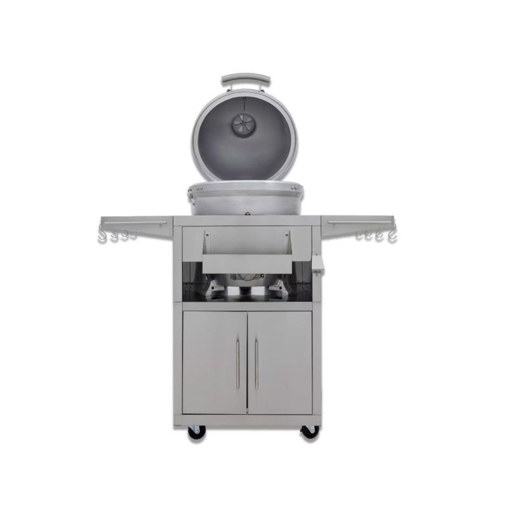 Blaze 20-Inch Cast Aluminum Kamado Freestanding