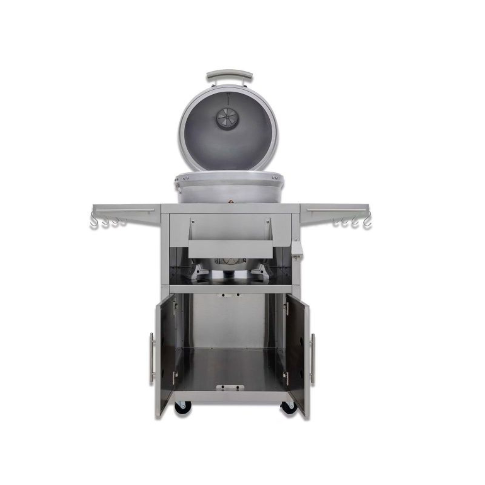 Blaze 20-Inch Cast Aluminum Kamado Freestanding