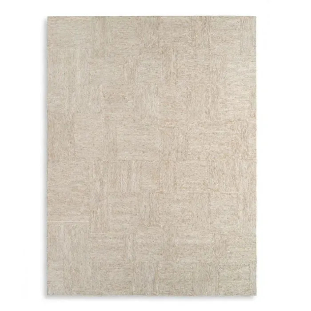 Eichholtz Rug Antoine 300 x 400 cm Ivory | Flat weave | 100% New Zealand wool pile