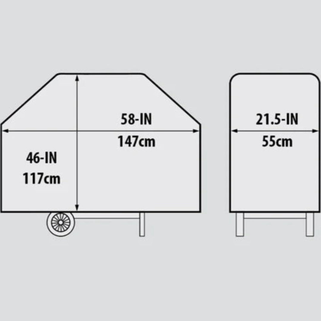 Broil King 58" Premium Pvc Polyester Cover