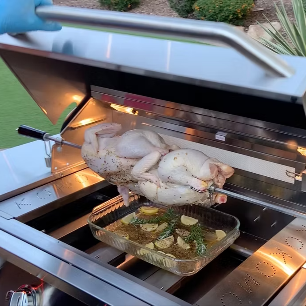 BBQ Grill Rotisserie Kits