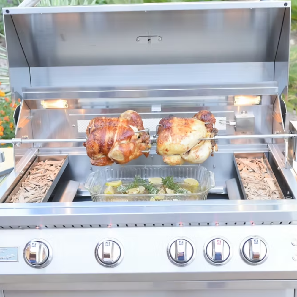 Smoker Chip Box Insert in Stainless Steel