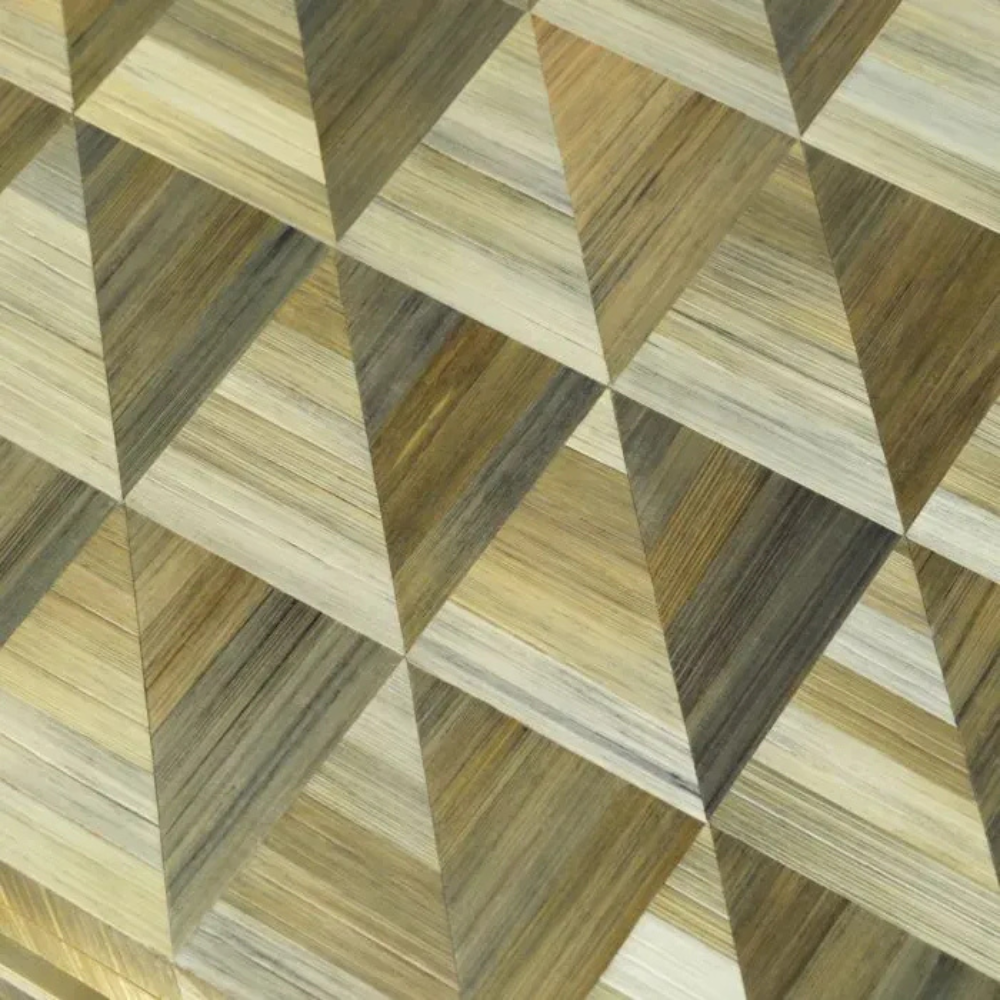 Eichholtz Box Hilgard Straw marquetry brown