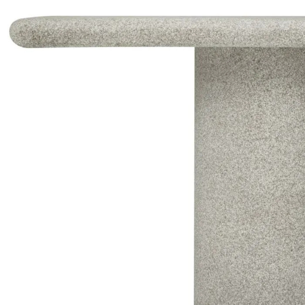 Eichholtz Outdoor Dining Table Cloverdale Grey stone texture