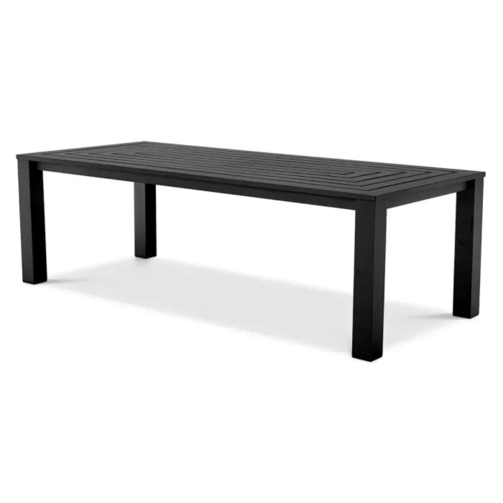 Eichholtz Outdoor Dining Table Vistamar Black finish