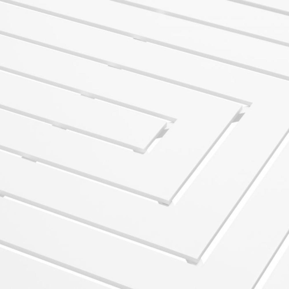 Eichholtz Outdoor Dining Table Vistamar Matte white finish