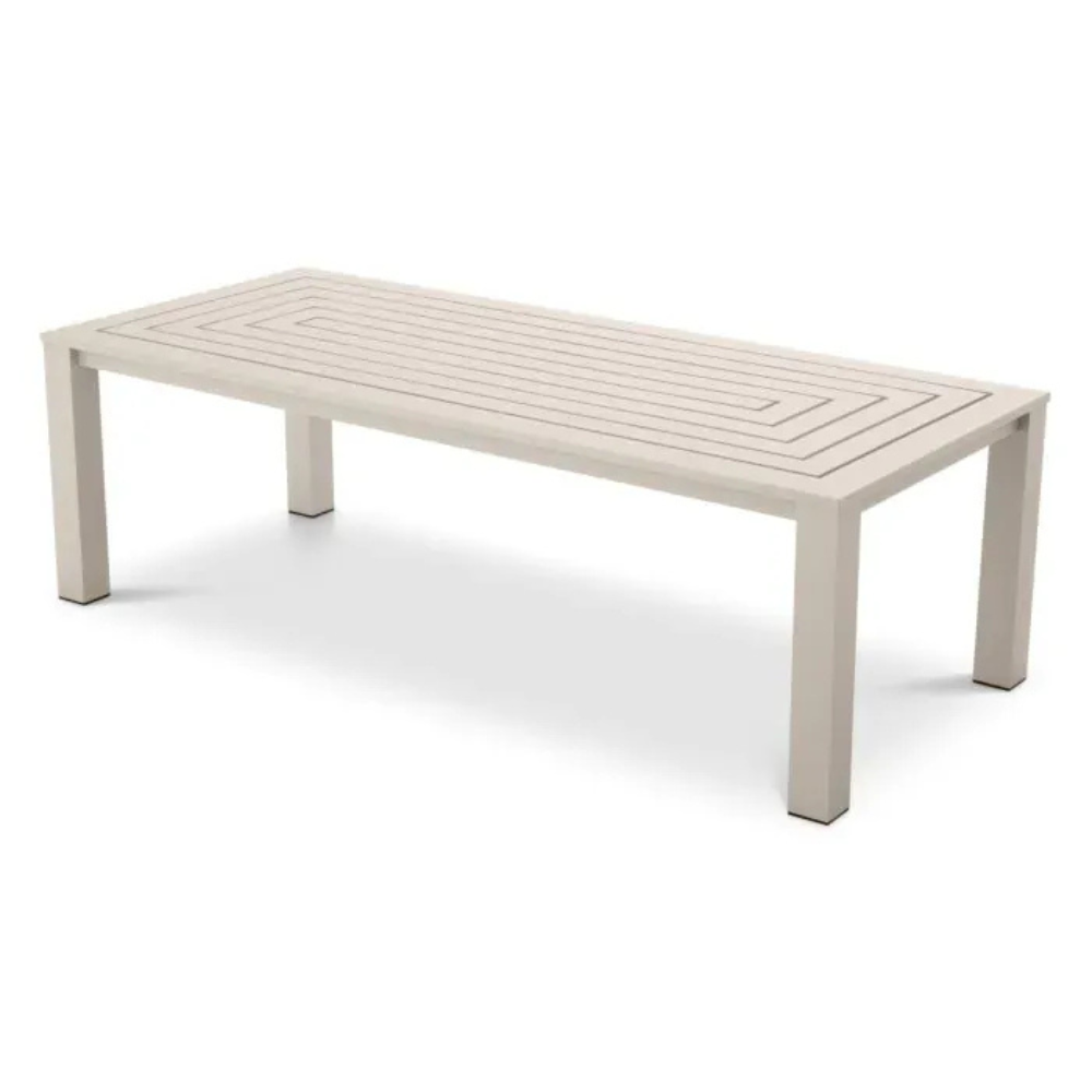 Eichholtz Outdoor Dining Table Vistamar Sand finish