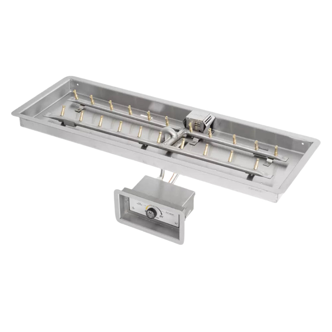 The Outdoor Plus 48" x 12" Rectangular Drop In [H Burner]