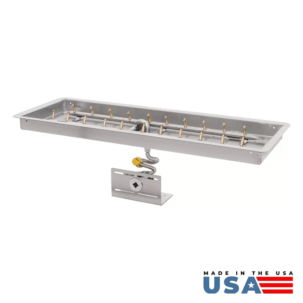 48" x 12" Rectangular Drop In [H Burner]