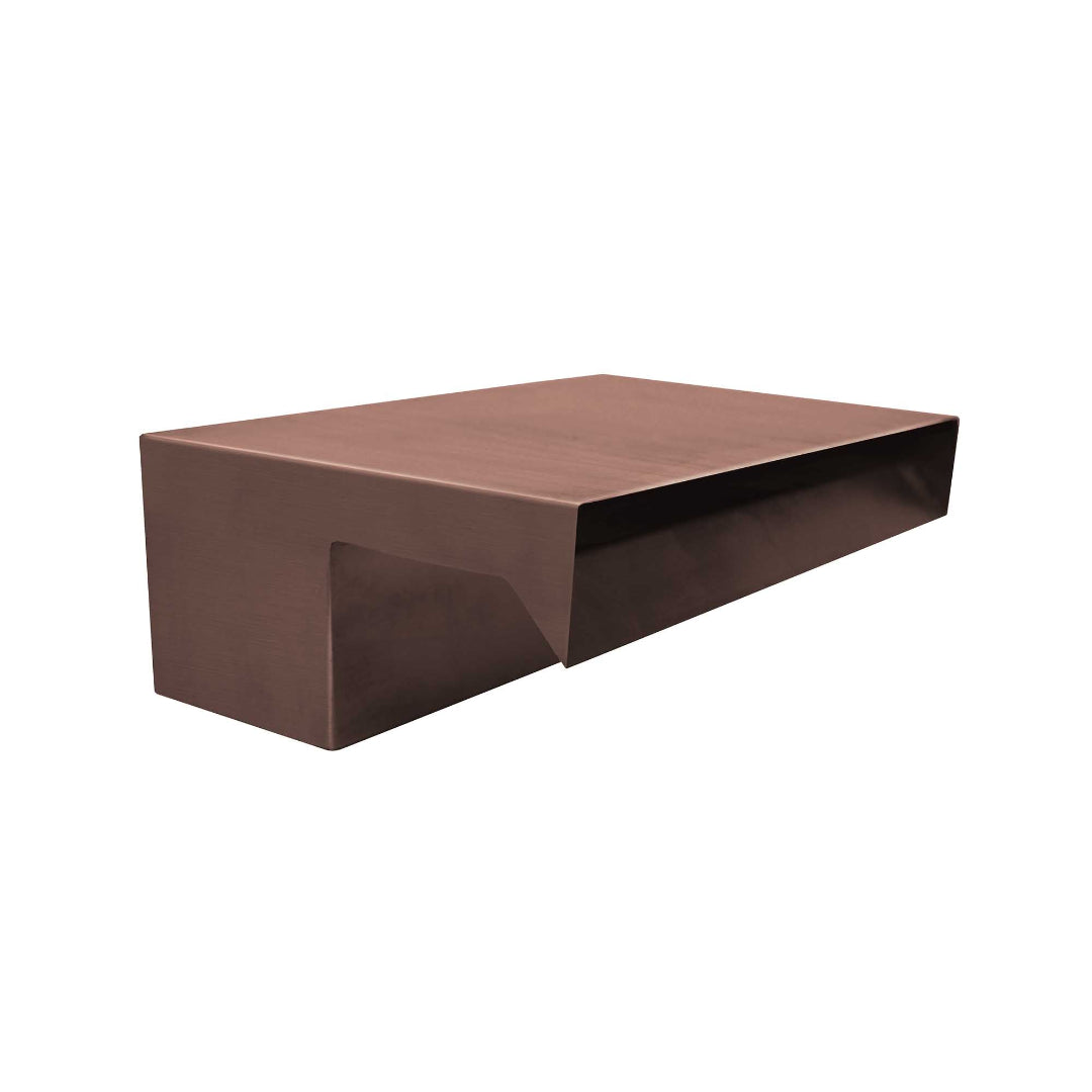 The Outdoor Plus Smooth Flow Scupper Copper & Stainless Steel