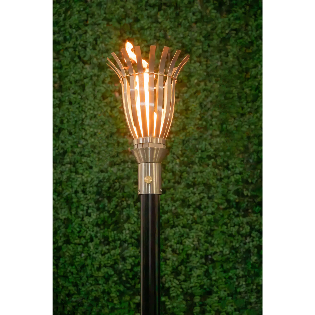 Basket Fire Torch Stainless Steel