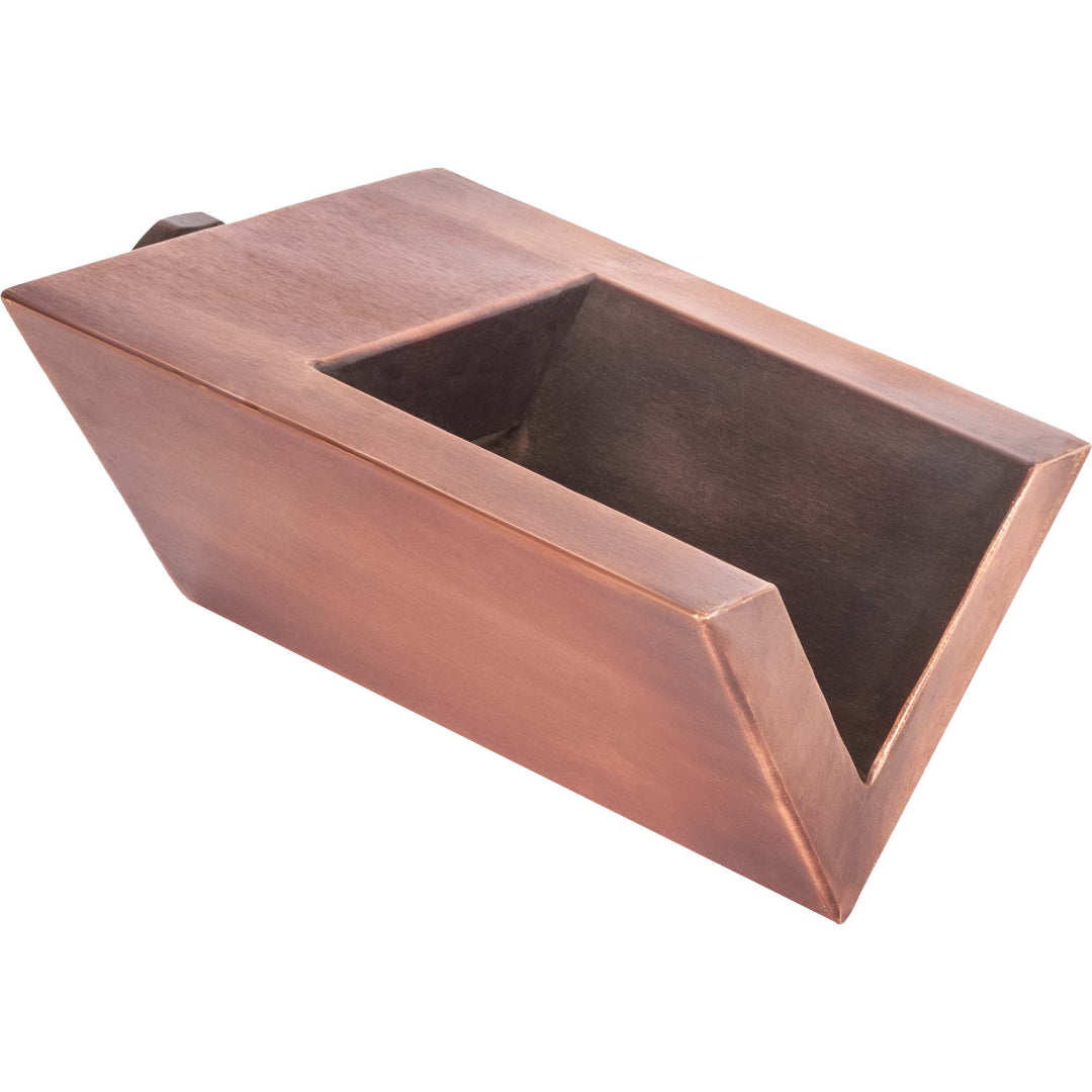 The Outdoor Plus V-Shaped Scupper Copper & Stainless Steel